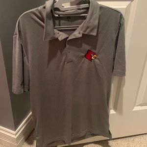 Louisville Cardinals Adidas Golf Polo